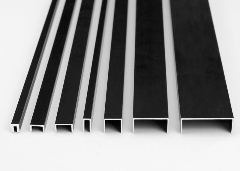 Profil en aluminium en aluminium de tuile en métal d'équilibre de carreau de céramique de protection de bord de forme de la conception luxueuse en gros U
