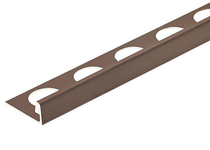L forment la ligne de démarcation de métal céramique en aluminium de plancher de Ridge Trims Profil Manufactures Aluminium de bord de tuile
