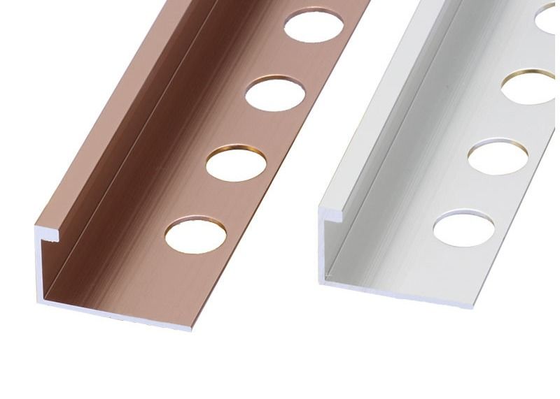 Bande de transition en aluminium d'électrophorèse de TUV 20mm au bois de la garde-robe