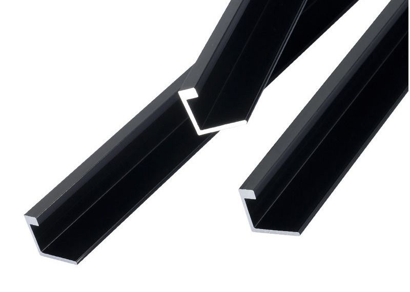 Bande de transition en aluminium d'électrophorèse de TUV 20mm au bois de la garde-robe