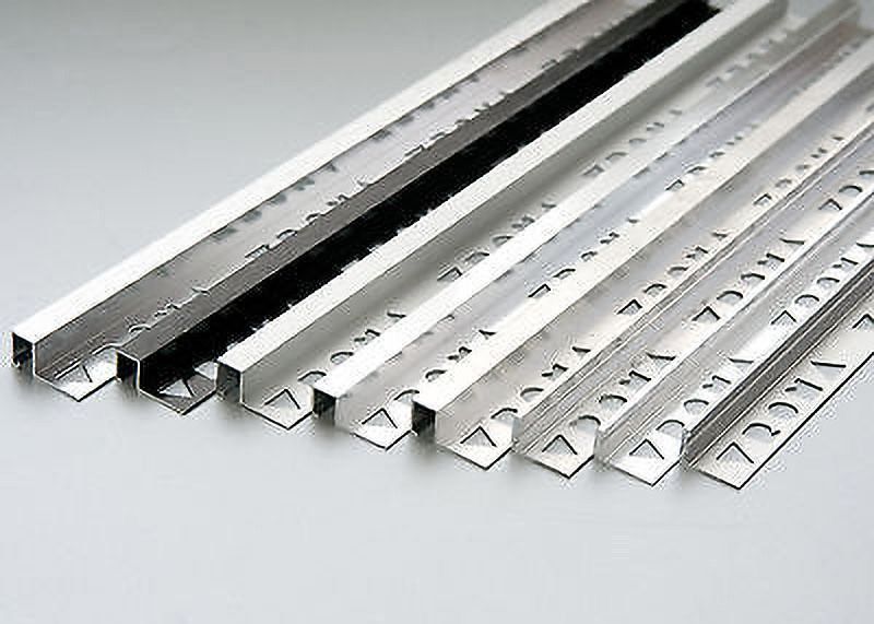 Profil en aluminium d'extrusion de tuile d'usine d'OEM &amp;ODM d'accessoires d'équilibre protecteur en aluminium de tuile