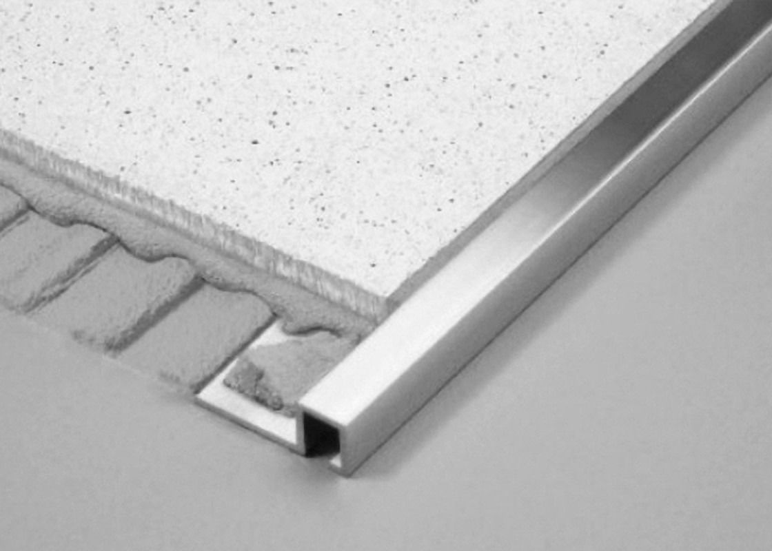 Profils en aluminium accessoires d'extrusion de tuile d'ODM d'OEM d'usine de bord de coin de tuile décorative d'équilibre