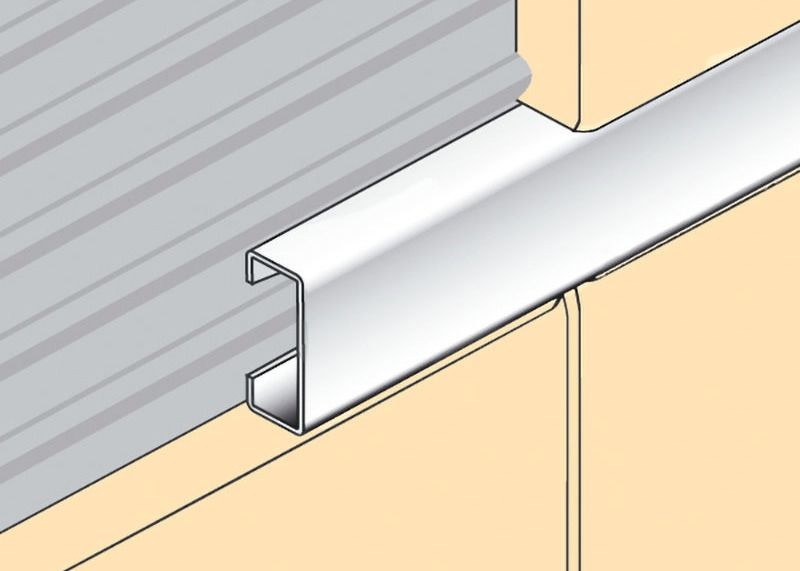 Équilibre en aluminium de tuile de profil de tuile d'équilibre en métal de bord en céramique en aluminium de profil