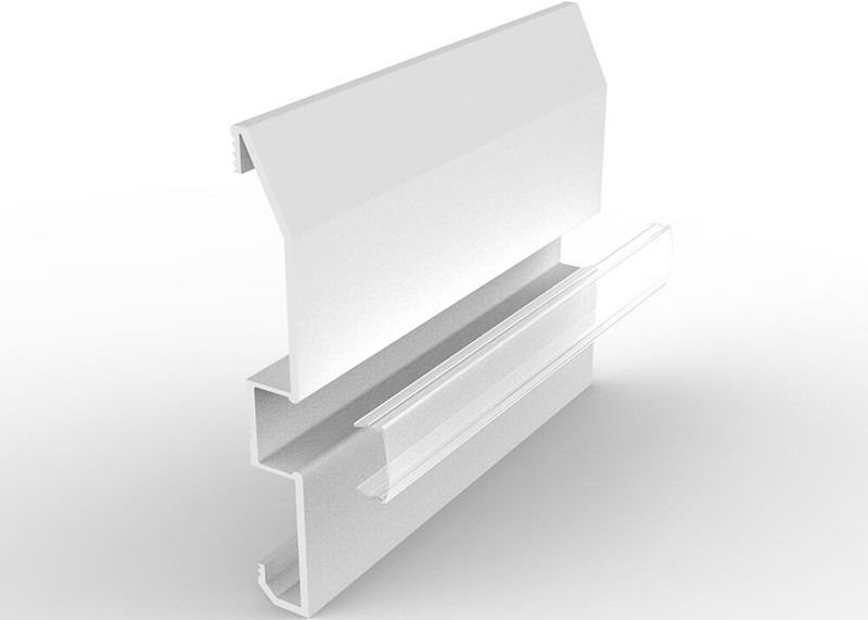L'électrophorèse a mené les profils en aluminium d'extrusion pour la bande menée par 10mm