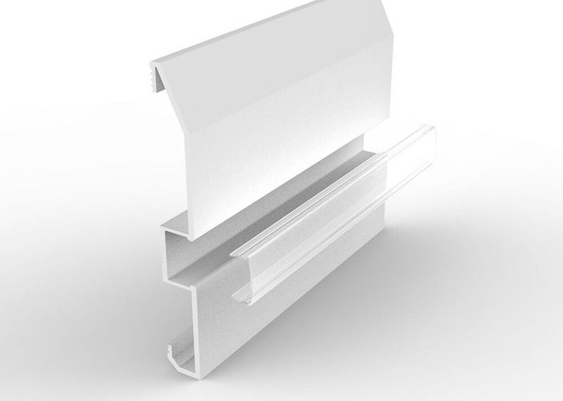 L'électrophorèse LED en aluminium profile le conseil de bordage en aluminium 80mm