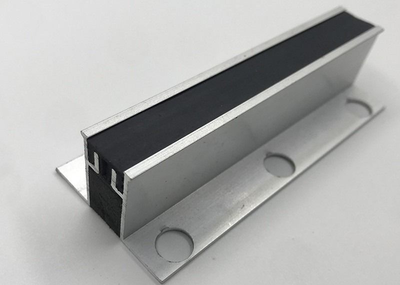joint en aluminium de mouvement de 20mm du joint moulu de contrôle d'expansion de tuile