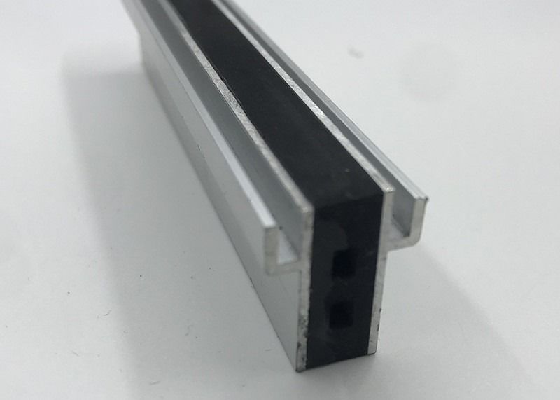 joint en aluminium de mouvement de 20mm du joint moulu de contrôle d'expansion de tuile