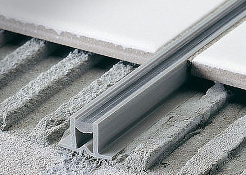 joint en aluminium de mouvement de 20mm du joint moulu de contrôle d'expansion de tuile
