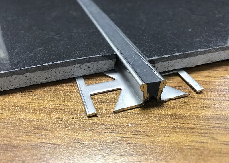 Joint en aluminium en céramique de mouvement du plancher 10mm pour les planchers en pierre