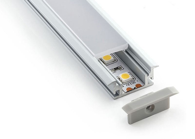 Profil en aluminium d'électrophorèse pour la bande menée 1.8m