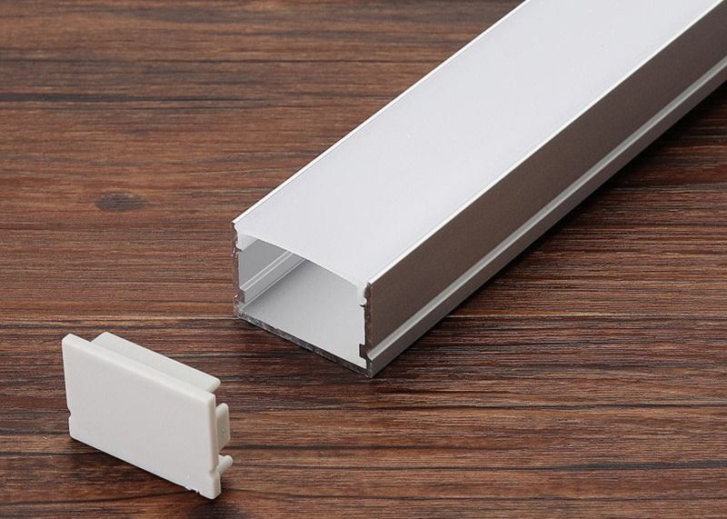Le radiateur expulsé en aluminium d'électrophorèse a mené des profils de l'aluminium LED de bande