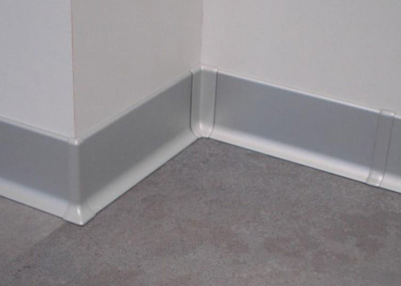 Ligne en aluminium anodisée radiateur de conseil de bordage de plinthe de conseil de bordage