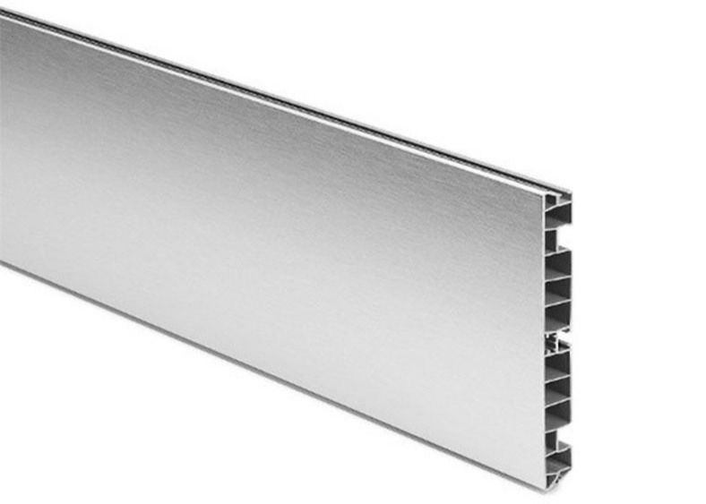 Ligne en aluminium anodisée radiateur de conseil de bordage de plinthe de conseil de bordage