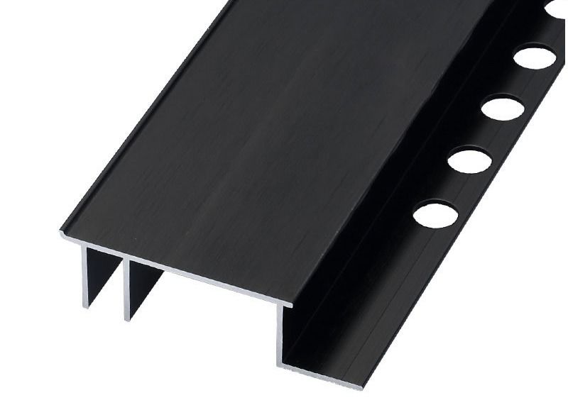 Ligne en aluminium anodisée radiateur de conseil de bordage de plinthe de conseil de bordage