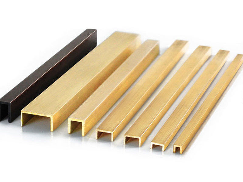 les bandes de finition de Concor de tuile de 2.7m de bord d'équilibre de décoration en laiton de tuile bronzent rétro