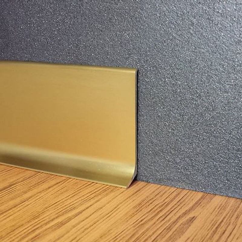 Conseil de bordage incurvé par 60mm de bordage en aluminium auto-adhésif de Coved en métal de profil