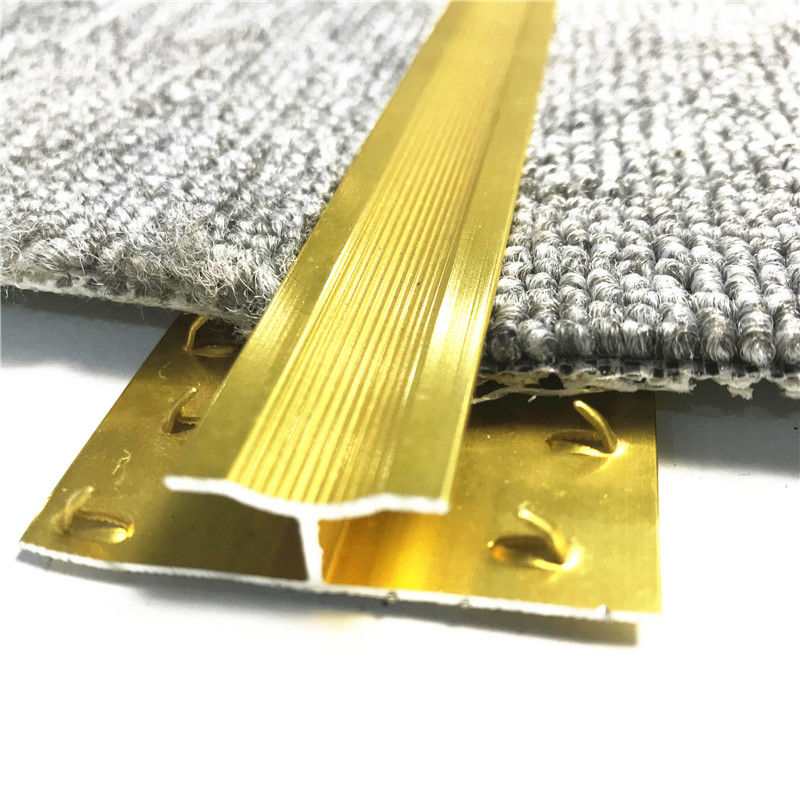 Stratifié en aluminium pour tapisser des profils de transition de plancher de profil d'équilibre pour des planchers