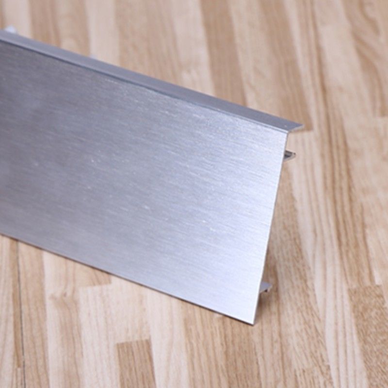 aluminium décoratif en bois de conseil de bordage de 60mm pour le coin de cuisine