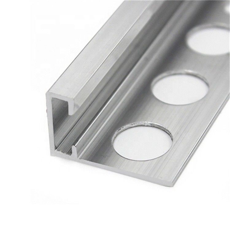 Équilibre en aluminium de carreau de céramique d'OEM Logo Customized Tile Corner Trim d'aperçu gratuit