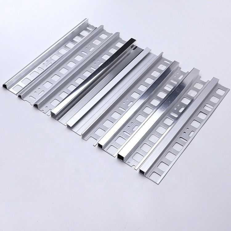 Métal en aluminium d'équilibre de tuile du logo 12mm d'OEM flexible