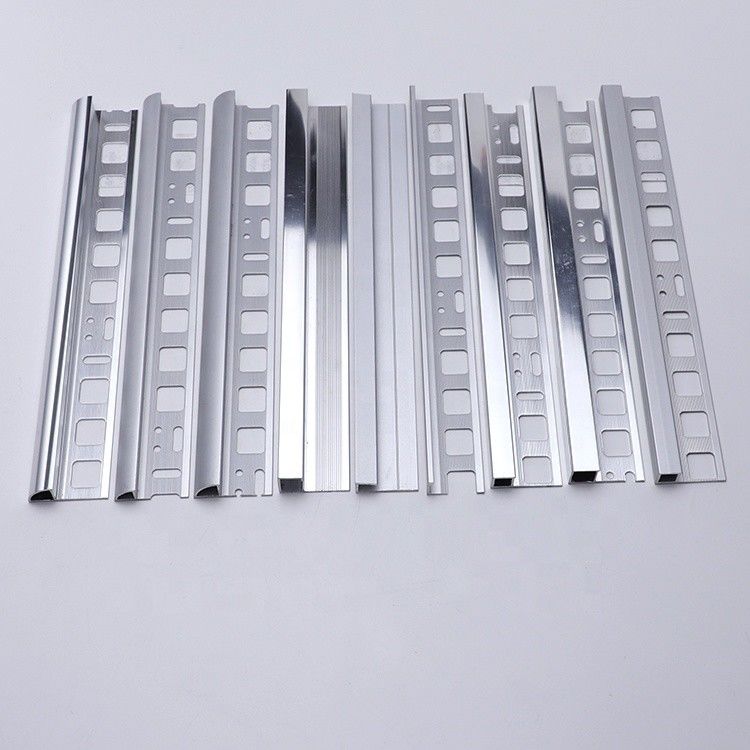 Métal en aluminium d'équilibre de tuile du logo 12mm d'OEM flexible