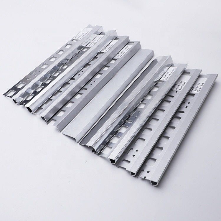 Métal en aluminium d'équilibre de tuile du logo 12mm d'OEM flexible