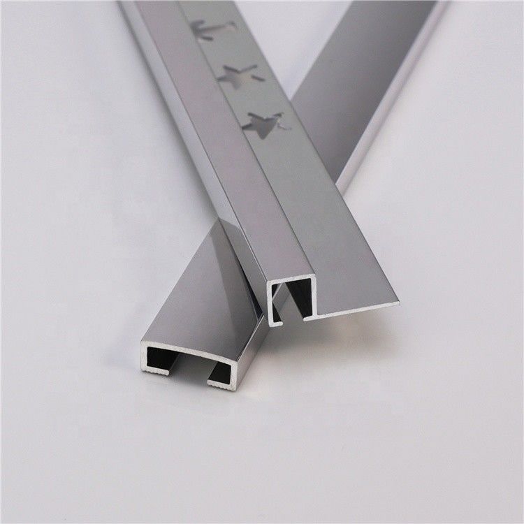 l'équilibre en aluminium de tuile de 25mm a poli l'équilibre faisant le coin en aluminium de tuile