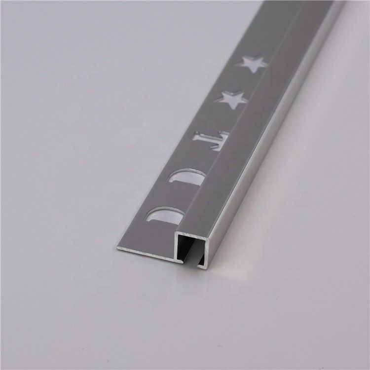 l'équilibre en aluminium de tuile de 25mm a poli l'équilibre faisant le coin en aluminium de tuile