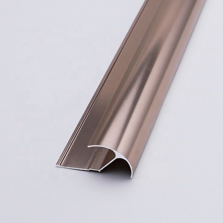 électrophorèse balayée en aluminium d'équilibre de tuile de 6mm Chrome