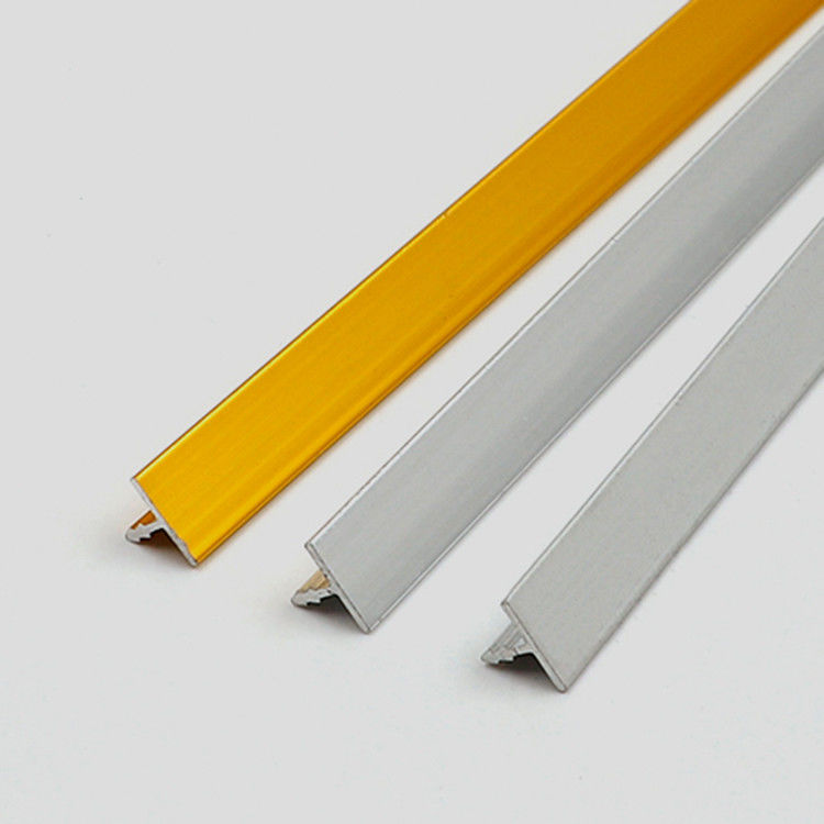Profil en aluminium 6063 de tuile de GV 6mm d'électrophorèse en aluminium d'équilibre