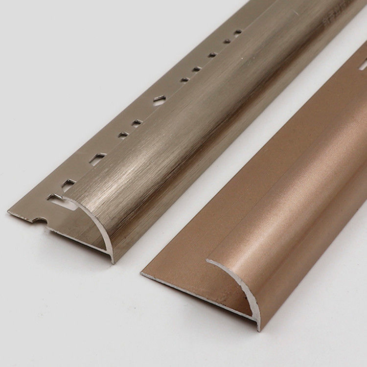 Profil en aluminium 6063 de tuile de GV 6mm d'électrophorèse en aluminium d'équilibre