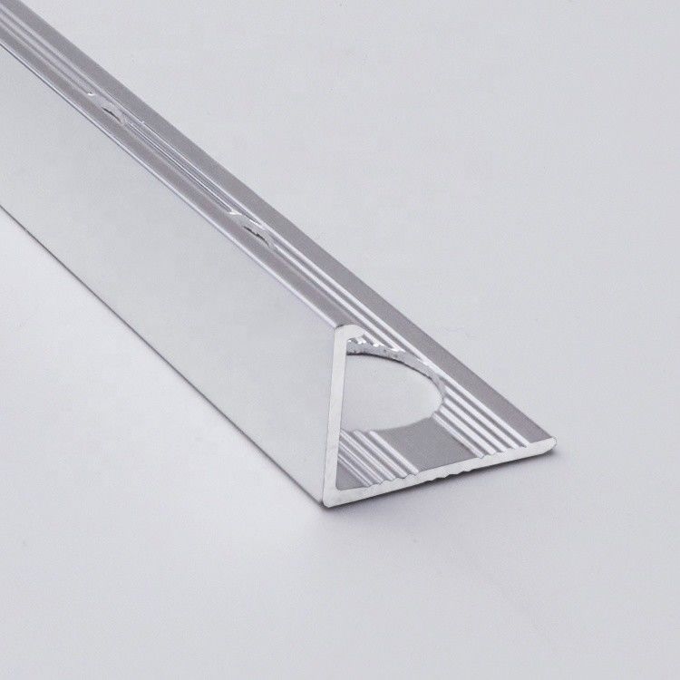 aluminium d'équilibre de tuile de bord de place de Chrome de zinc de 2.7m