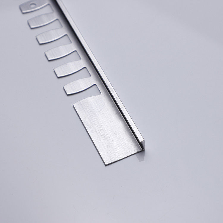 surface douce de bord de 10mm en métal d'équilibre carré de tuile