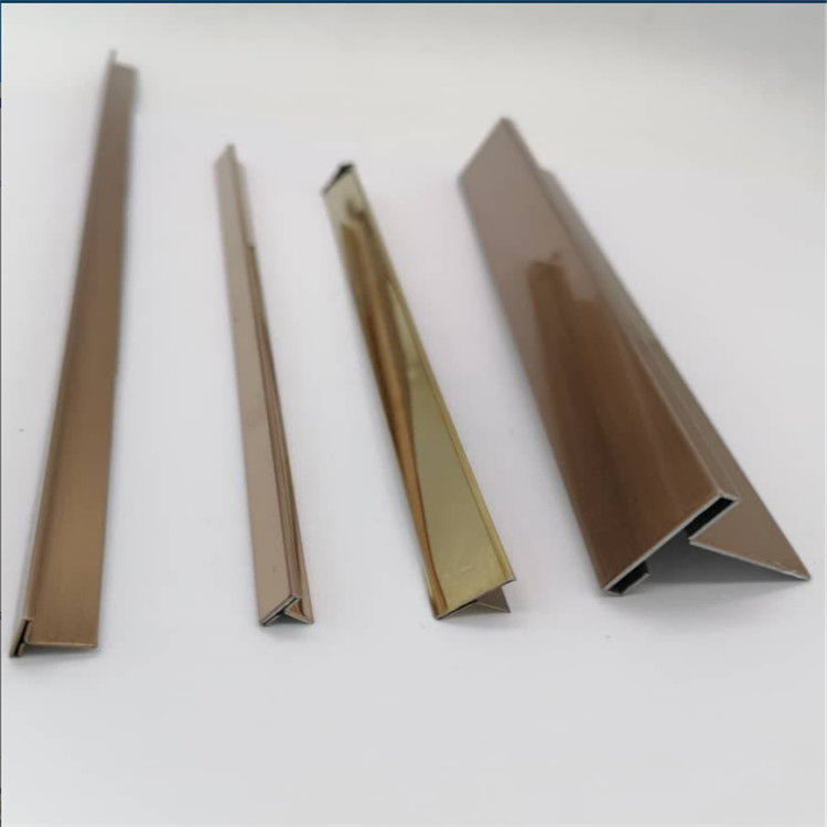 Équilibre en aluminium argenté 8mm de tuile d'or d'acier inoxydable de T 10mm
