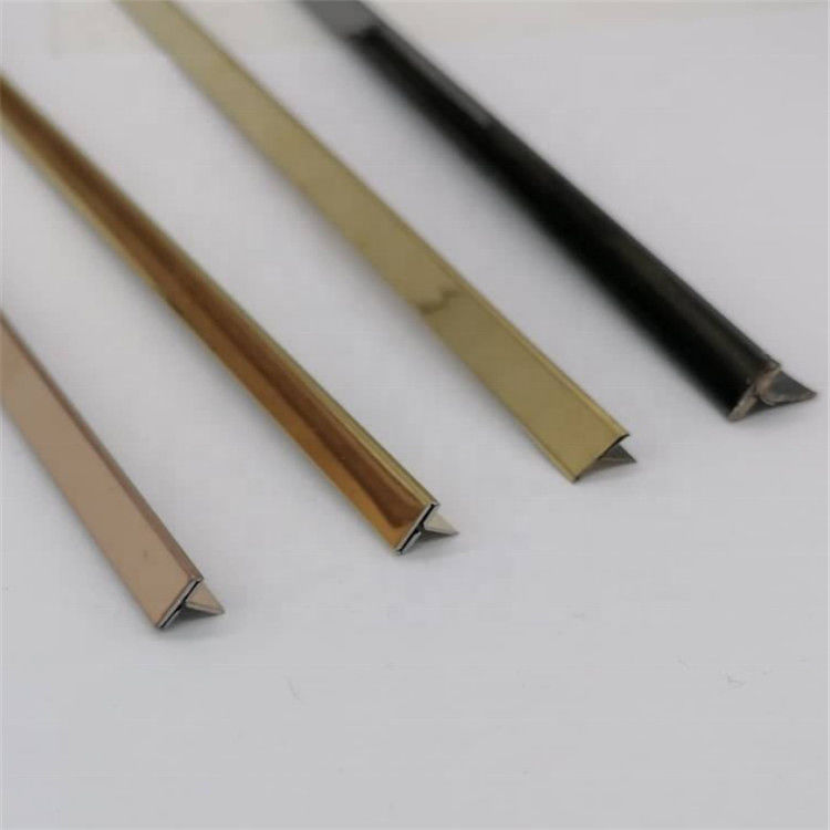 Équilibre en aluminium argenté 8mm de tuile d'or d'acier inoxydable de T 10mm