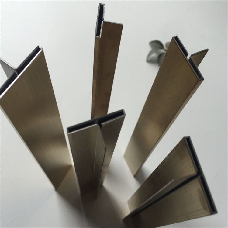 Équilibre en aluminium argenté 8mm de tuile d'or d'acier inoxydable de T 10mm