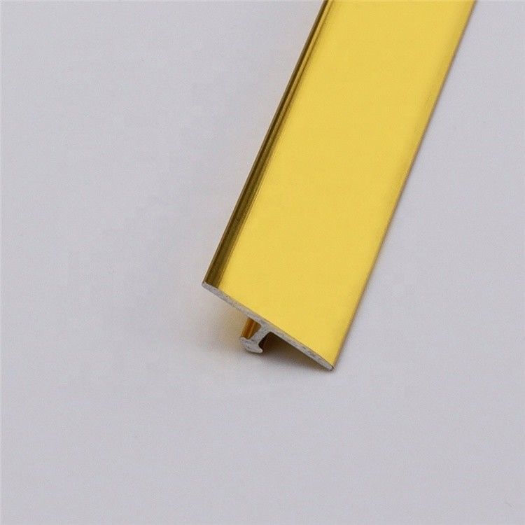 Tuile en aluminium d'OEM équilibrer le plancher décoratif divisant les bandes en aluminium de seuil