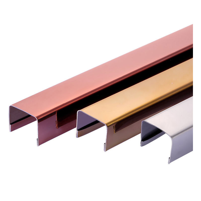 U forment l'équilibre de tuile d'acier inoxydable pour la décoration de mur et de plafond